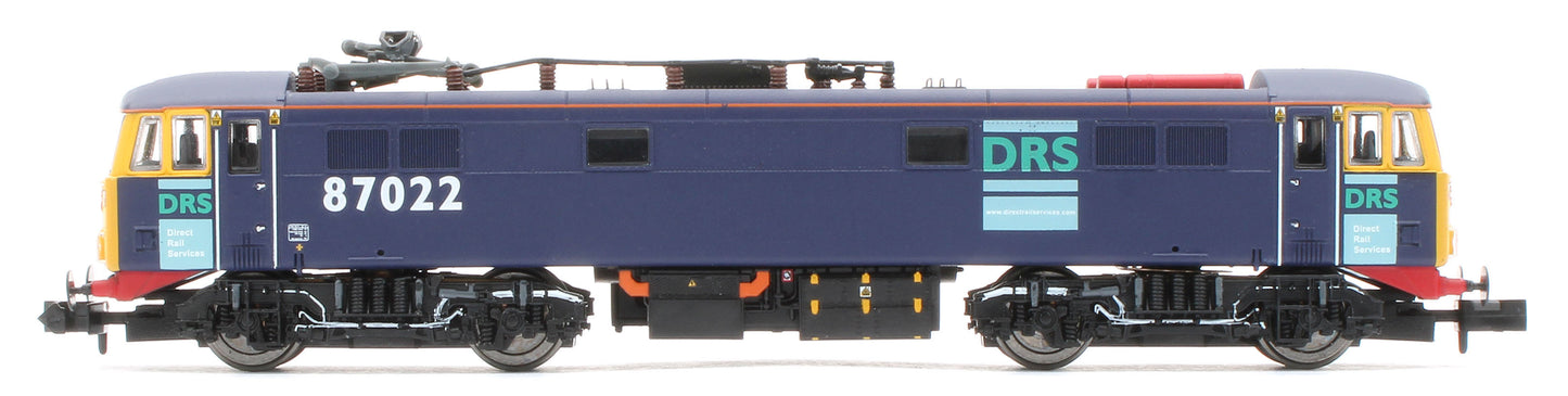 2D-087-004 Class 87 87022 DRS Electric Locomotive