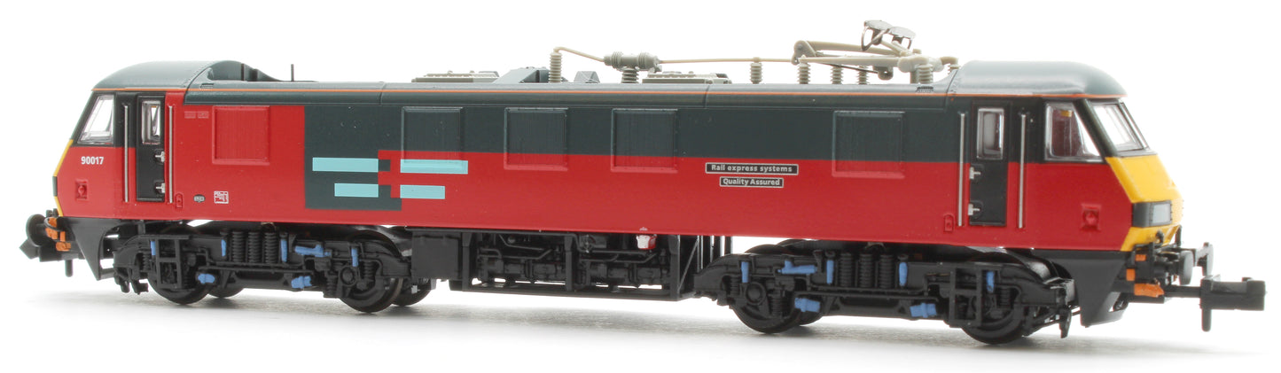 Class 90/0 90017 'Rail Express Systems Quality Assured' Rail Exp. Sys. Electric Locomotive - DCC Sound