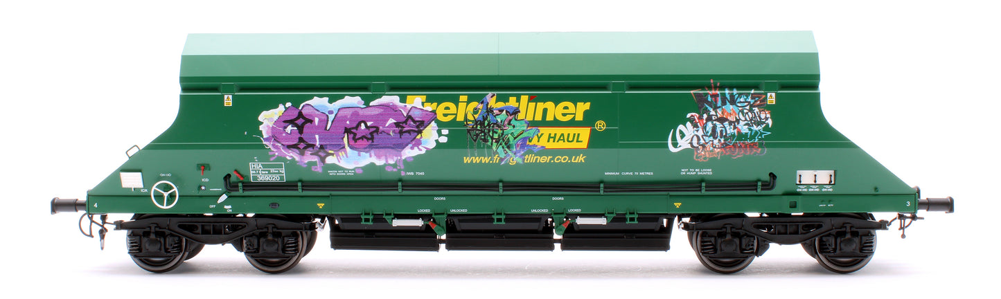 HIA Freightliner Green Heavy Haul Limestone Hopper 369020 Graffiti