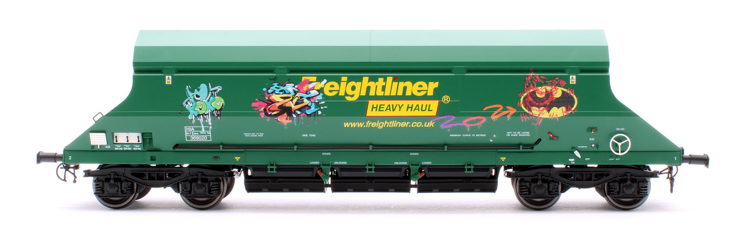 HIA Freightliner Green Heavy Haul Limestone Hopper 369020 Graffiti