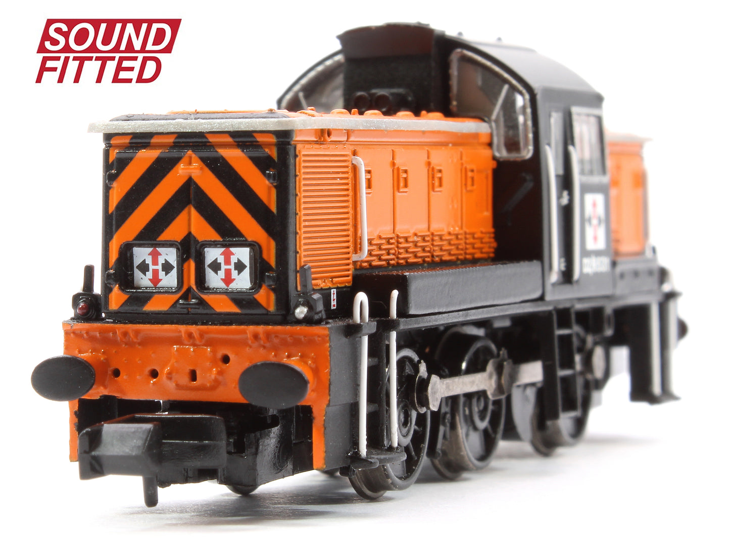 Class 14 D2/9531 NCB British Oak Orange & Black Diesel Locomotive - DCC Sound