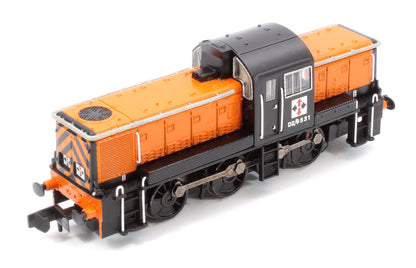 Class 14 D2/9531 NCB British Oak Orange & Black Diesel Locomotive