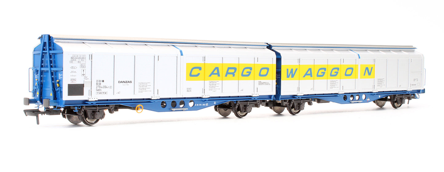 Pre-Owned SB008D IZA / Habfis Twin Van Cargowaggon Original Livery - Exclusive Edition