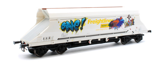 HIA Freightliner White Heavy Haul Limestone Hopper 369027 Graffiti