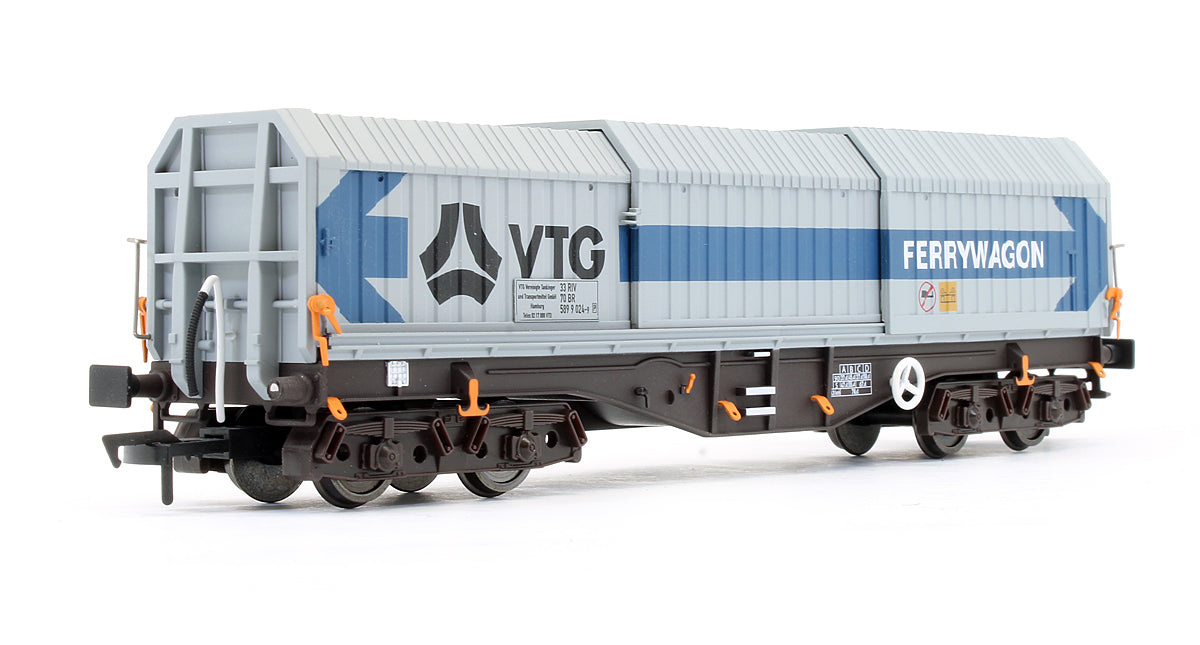 Pre-Owned Telescopic Hood Wagon Tiphook Blue Grey '33 70 589 9 024-9'