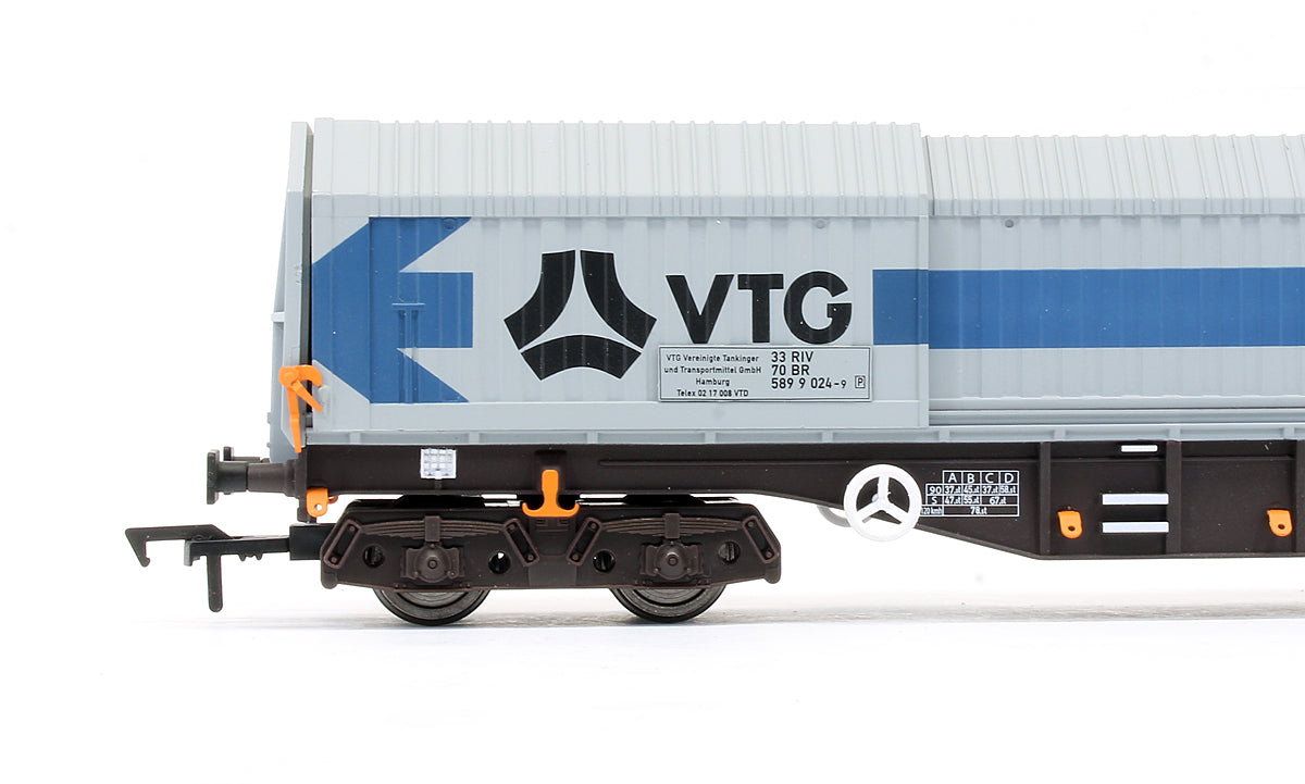 Pre-Owned Telescopic Hood Wagon Tiphook Blue Grey '33 70 589 9 024-9'