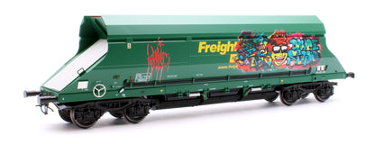 HIA Freightliner Green Heavy Haul Limestone Hopper 369022 Graffiti