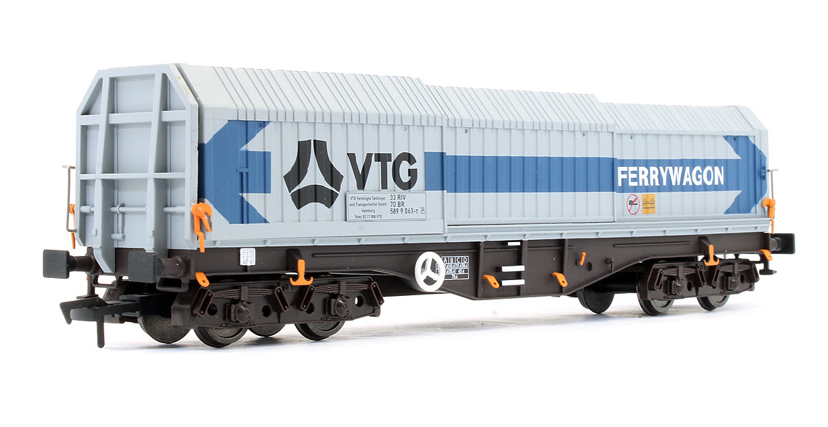 Pre-Owned 4F-039-011 Telescopic Hood Wagon Tiphook Blue Grey '33 70 589 9 063-7'