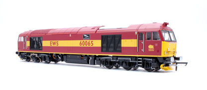 Pre-Owned ACC2907-DCC Class 60 60065 'Spirit of Jaguar' EWS Late Diesel Locomotive - DCC Sound