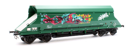 HIA Freightliner Green Heavy Haul Limestone Hopper 369022 Graffiti