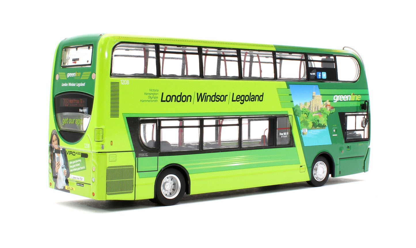 Alexander Dennis Enviro400 - Reading Buses Green Express (1208 – GO11 LDN)