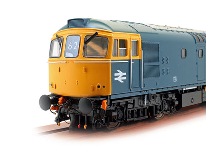 Pre-Owned BRCW Type / Class 33 Bo-Bo (Version 2) BR Blue with full yellow ends Diesel Locomotive