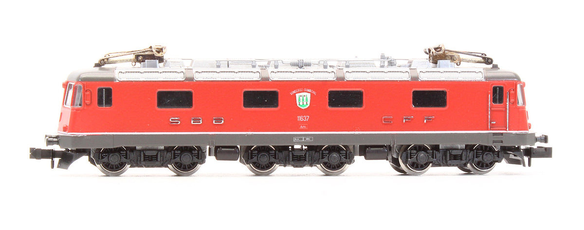 1104 Pre-Owned SBB FFS Re 6/6 '11637' Electric Locomotive