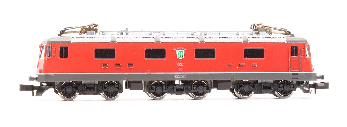 1104 Pre-Owned SBB FFS Re 6/6 '11637' Electric Locomotive