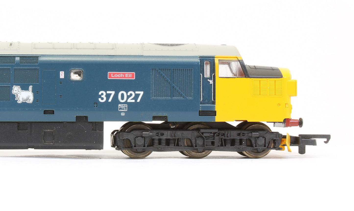 Pre-Owned L204693 BR Large Logo Blue Class 37027 'Loch Eil' Diesel Locomotive - Limited Edition