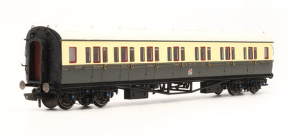 Pre-Owned R4682A GWR Chocolate & Cream Collett Corridor Composite Coach No.6528
