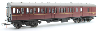 BR Mk1 57ft 'Suburban' BS Brake Second BR Maroon No.W43104