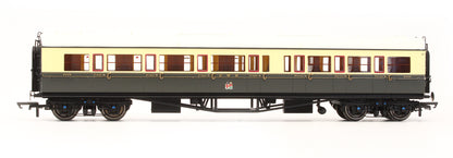 Pre-Owned R4682A GWR Chocolate & Cream Collett Corridor Composite Coach No.6528