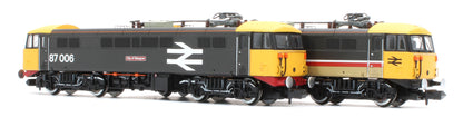 2D-087-007D Class 87 Twin Pack City of Glasgow 87006 & Coeur de Lyon 87012 Electric Locomotive - DCC Fitted