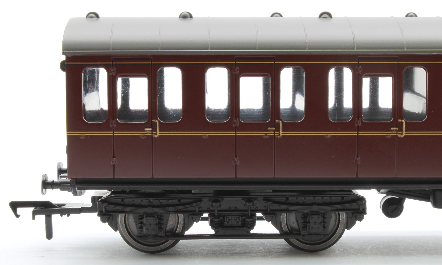 BR Mk1 57ft 'Suburban' BS Brake Second BR Maroon No.W43104