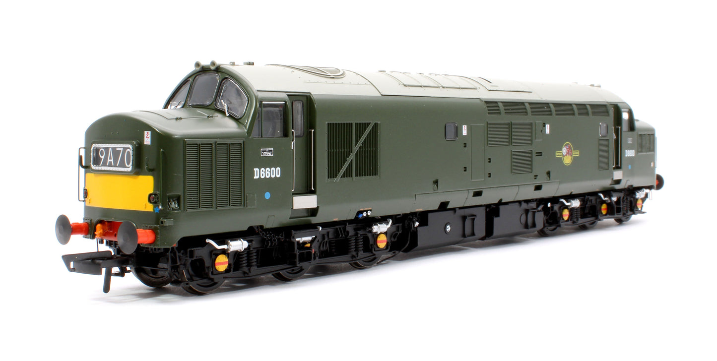 Pre-Owned ACC2608 Class 37/0 D6600 BR Green w/Small Yellow Panel Diesel Locomotive