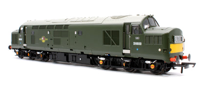 Class 37/0 D6600 BR Green w/Small Yellow Panel Diesel Locomotive - DCC Sound