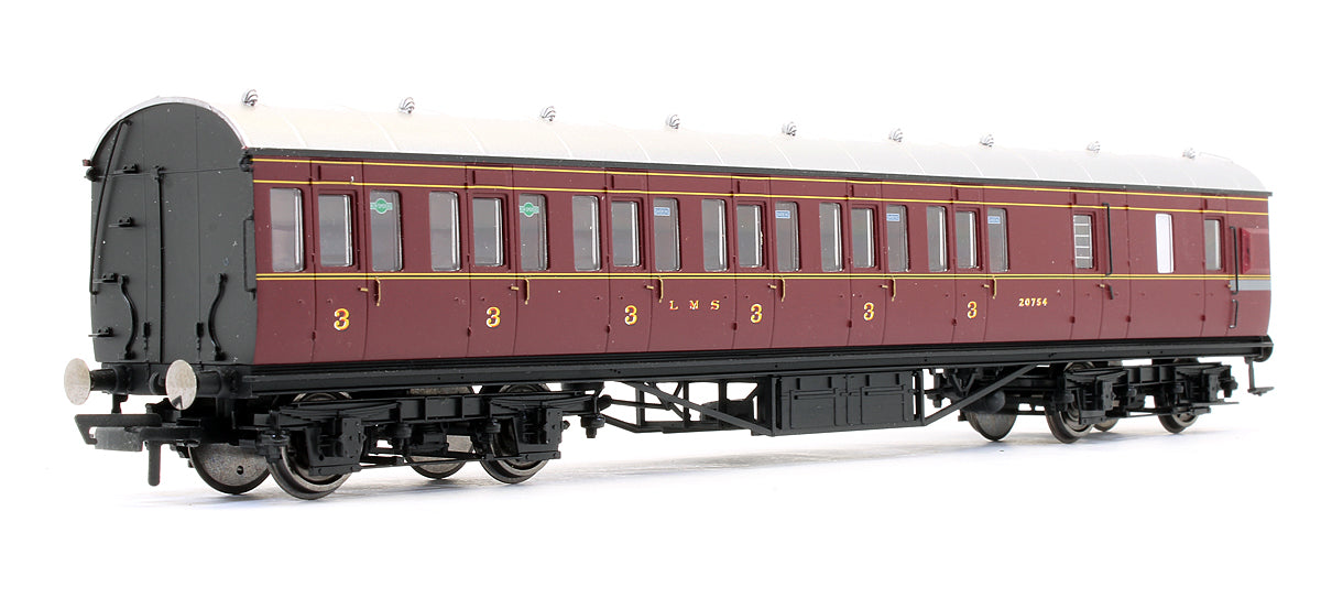 Pre-Owned LMS Non-Corridor 3rd Class Brake Coach '20754'