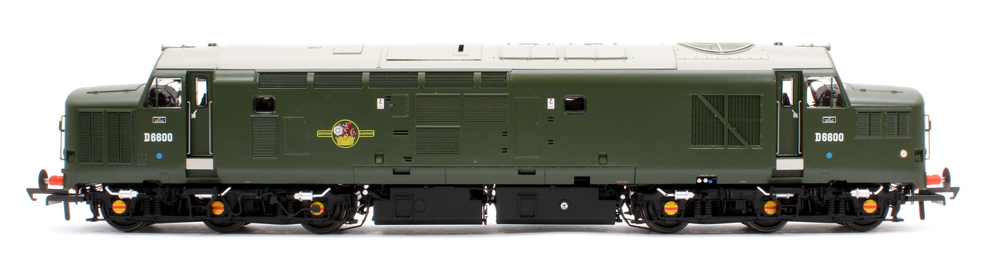 Pre-Owned ACC2608 Class 37/0 D6600 BR Green w/Small Yellow Panel Diesel Locomotive
