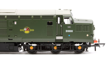 Class 37/0 D6600 BR Green w/Small Yellow Panel Diesel Locomotive - DCC Sound