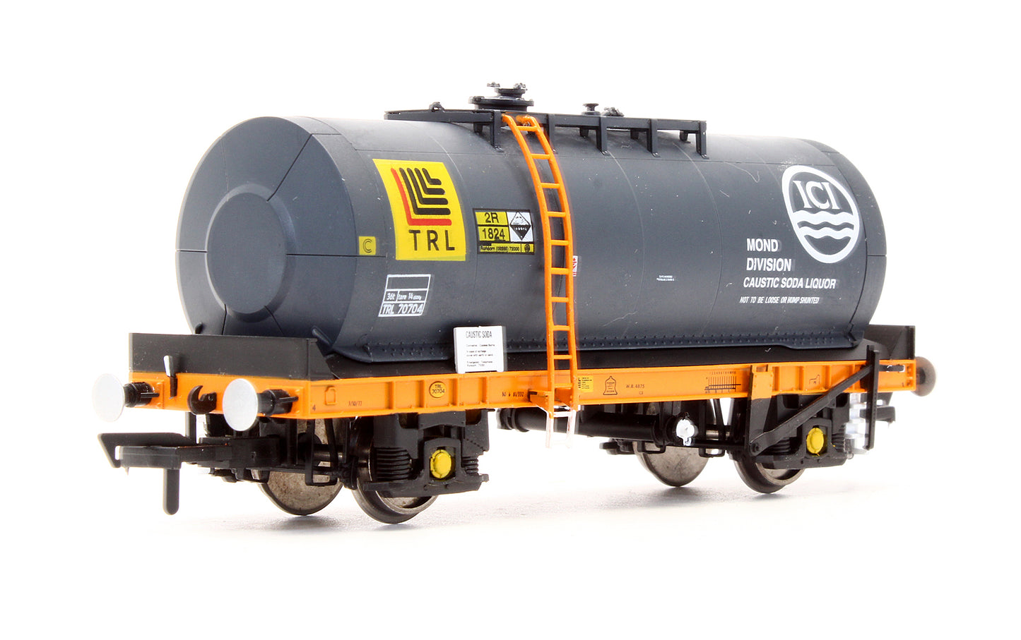 Pre-Owned OO-TUA-004 TUA Caustic Soda / Clay Slurry Tank Wagon ICI TRL 70704
