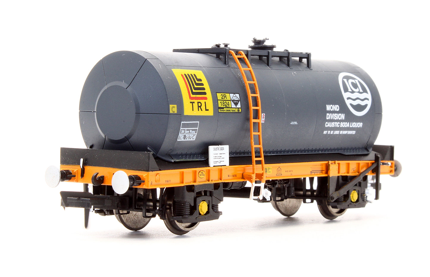 Pre-Owned OO-TUA-004 TUA Caustic Soda / Clay Slurry Tank Wagon ICI TRL 70704