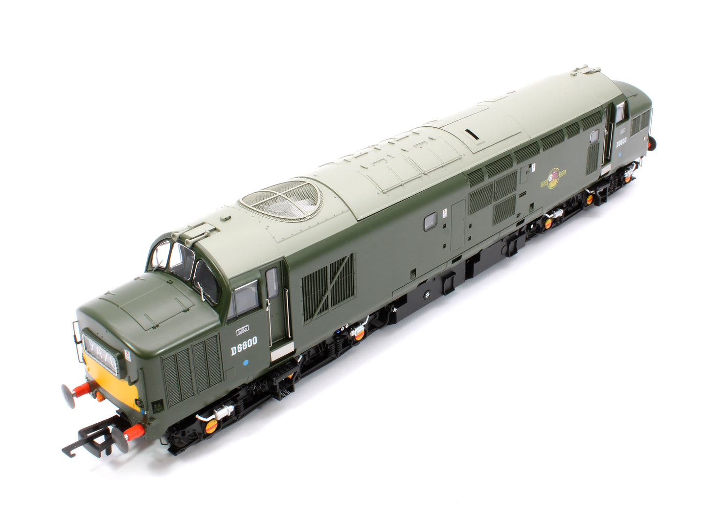 Class 37/0 D6600 BR Green w/Small Yellow Panel Diesel Locomotive - DCC Sound