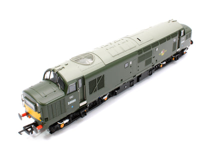 Class 37/0 D6600 BR Green w/Small Yellow Panel Diesel Locomotive