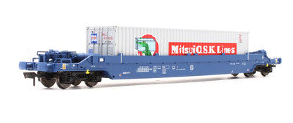 Pre-Owned B910D KQA / KTA Pocket Wagon & Container Container GERRS97711 + MOL 40' Std