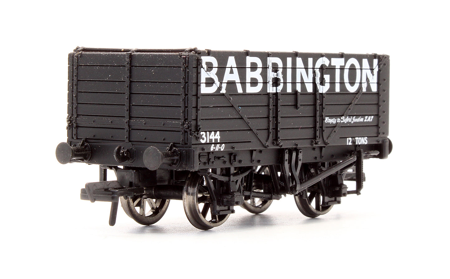 Pre-Owned 37-100Y 7 Plank Wagon 'Babbington' No.3144 - Limited Edition