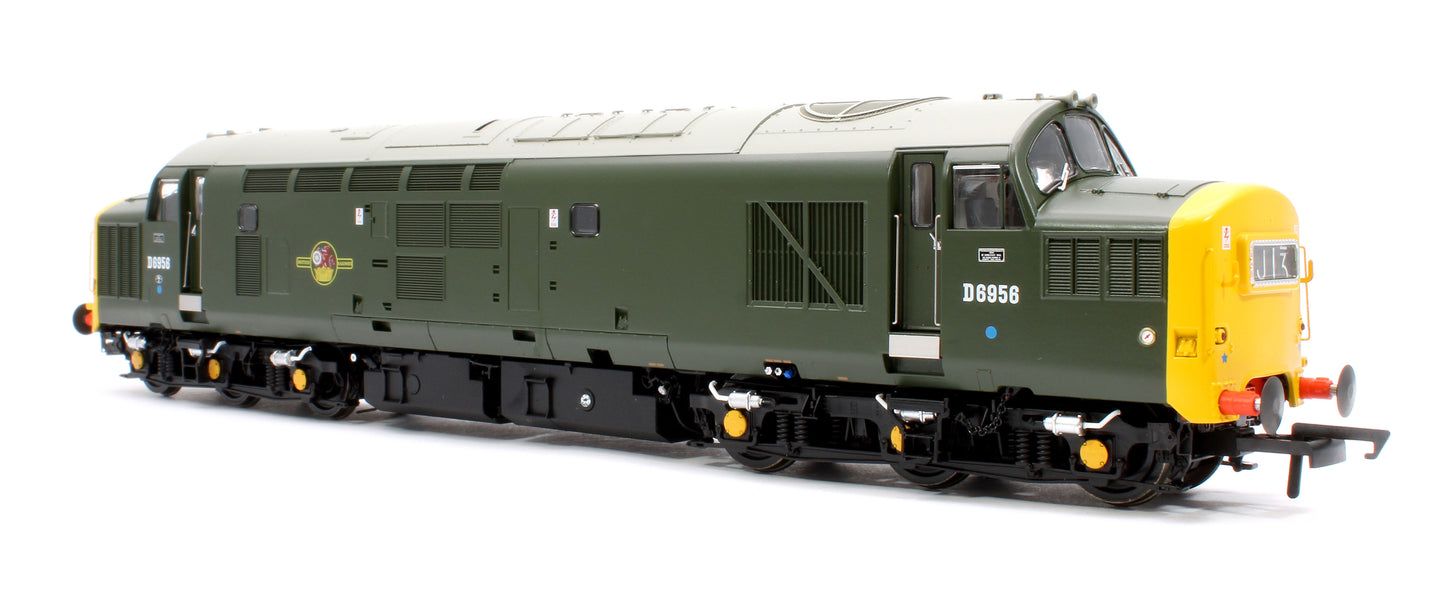 Class 37/0 D6956 BR Green w/Full Yellow Ends Diesel Locomotive - DCC Sound