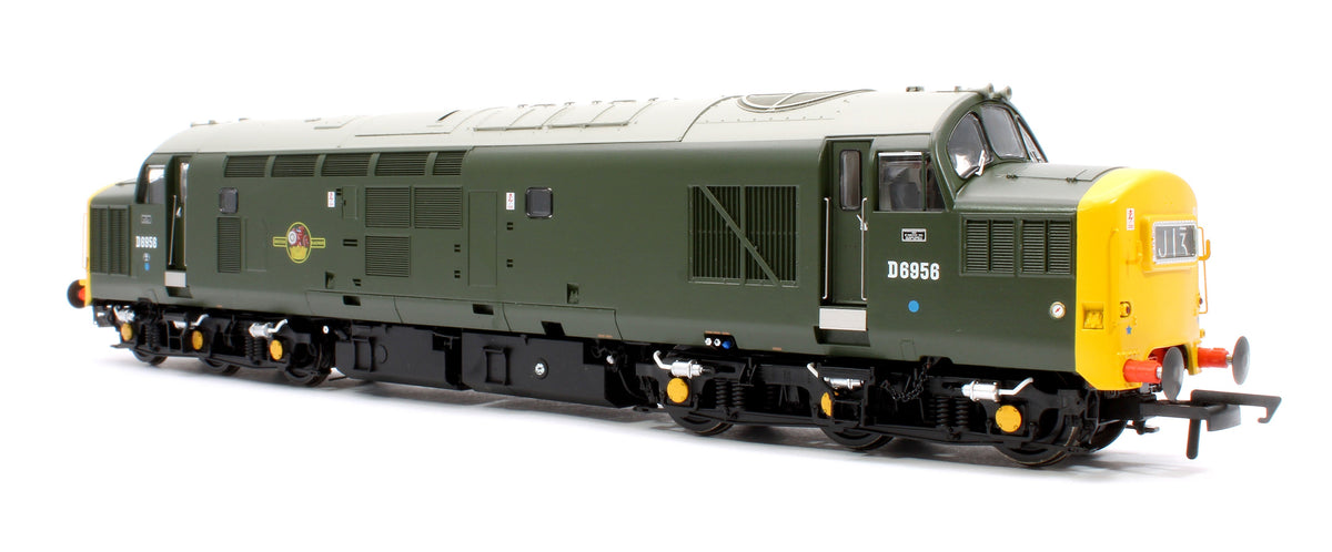 Pre-Owned Class 37/0 D6956 BR Green w/Full Yellow Ends Diesel Locomotive - DCC Sound