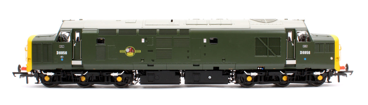 Pre-Owned Class 37/0 D6956 BR Green w/Full Yellow Ends Diesel Locomotive