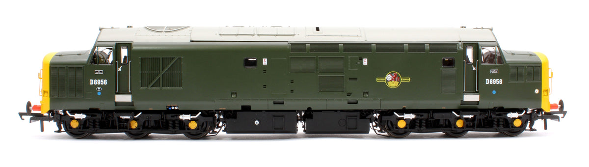 Pre-Owned Class 37/0 D6956 BR Green w/Full Yellow Ends Diesel Locomotive