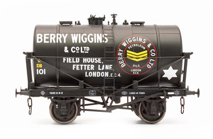 Pre-Owned 7F-059-005 14T Tank Wagon Class B 'Berry Wiggins' No.101
