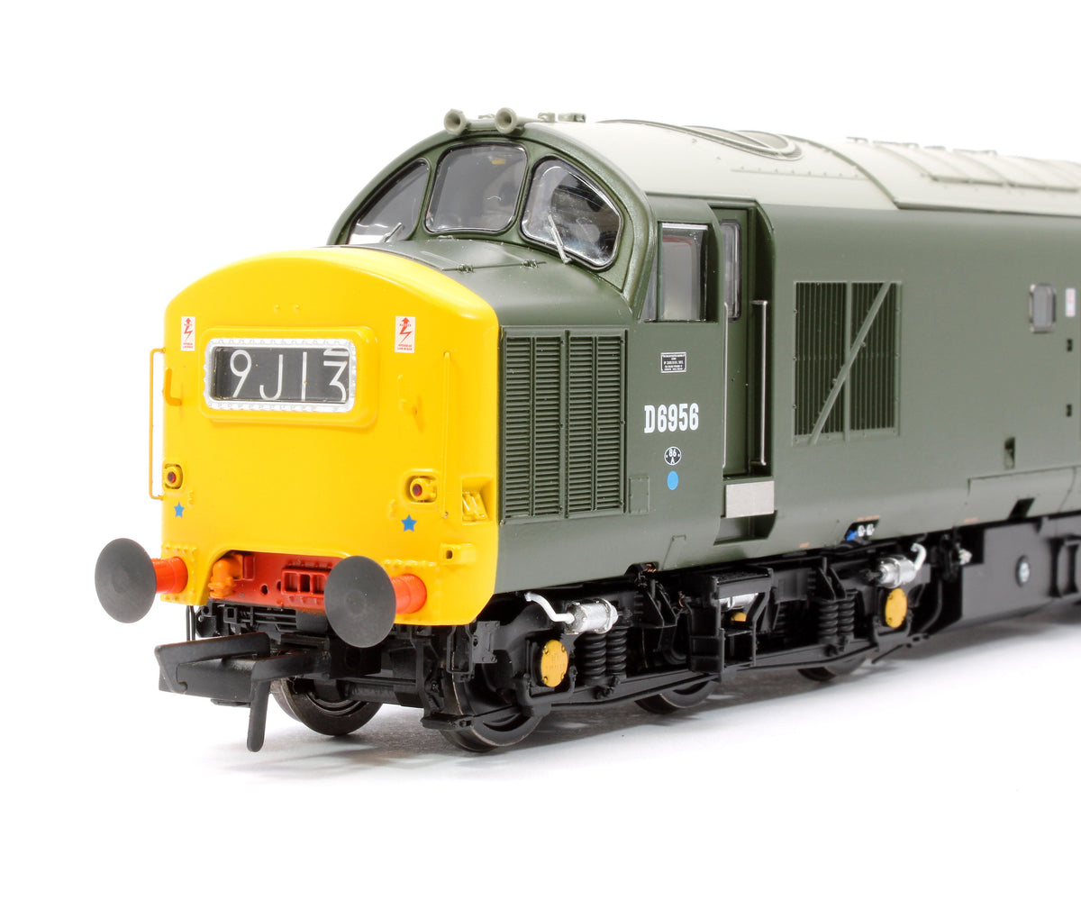 Pre-Owned Class 37/0 D6956 BR Green w/Full Yellow Ends Diesel Locomotive - DCC Sound