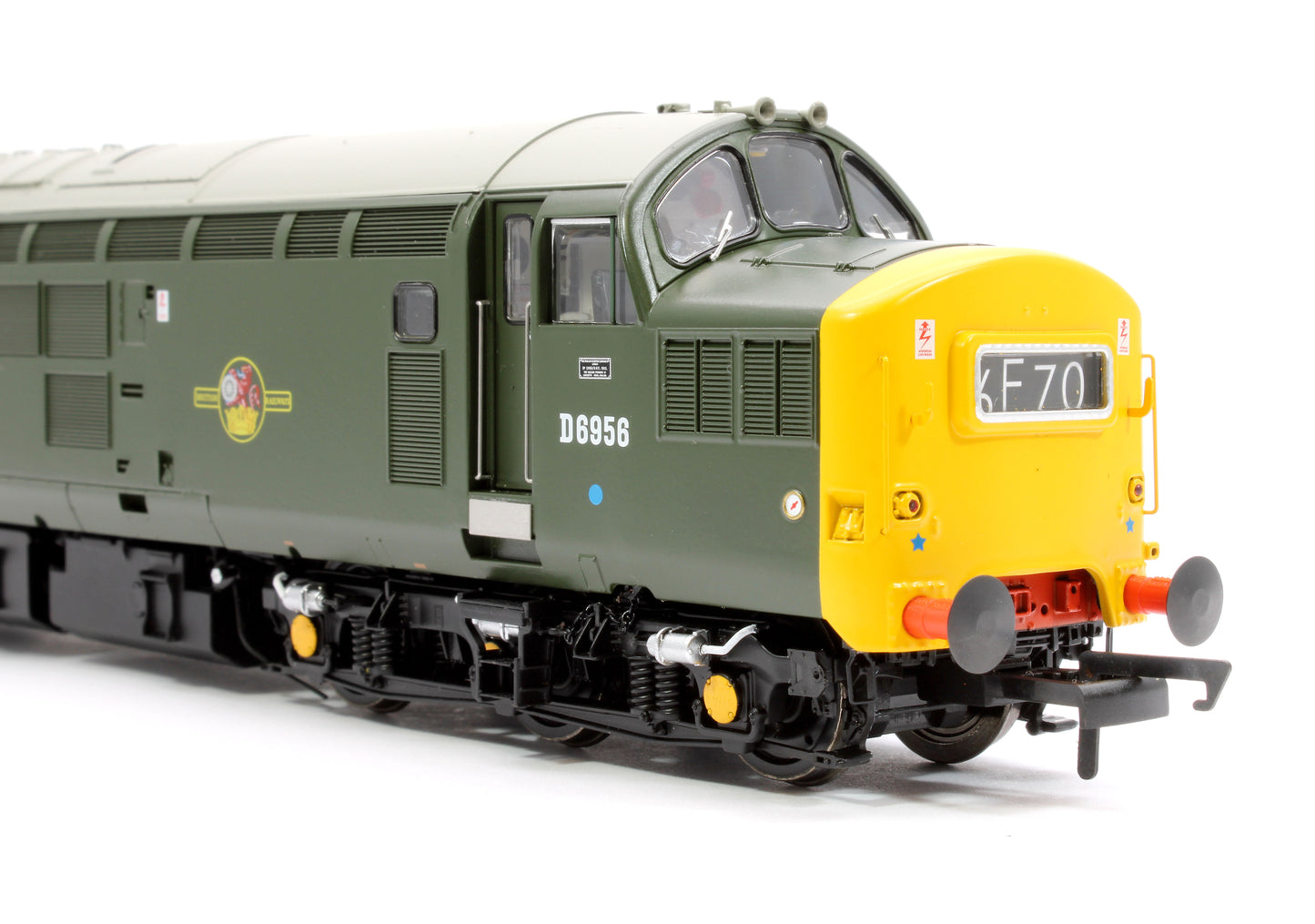 Class 37/0 D6956 BR Green w/Full Yellow Ends Diesel Locomotive - DCC Sound