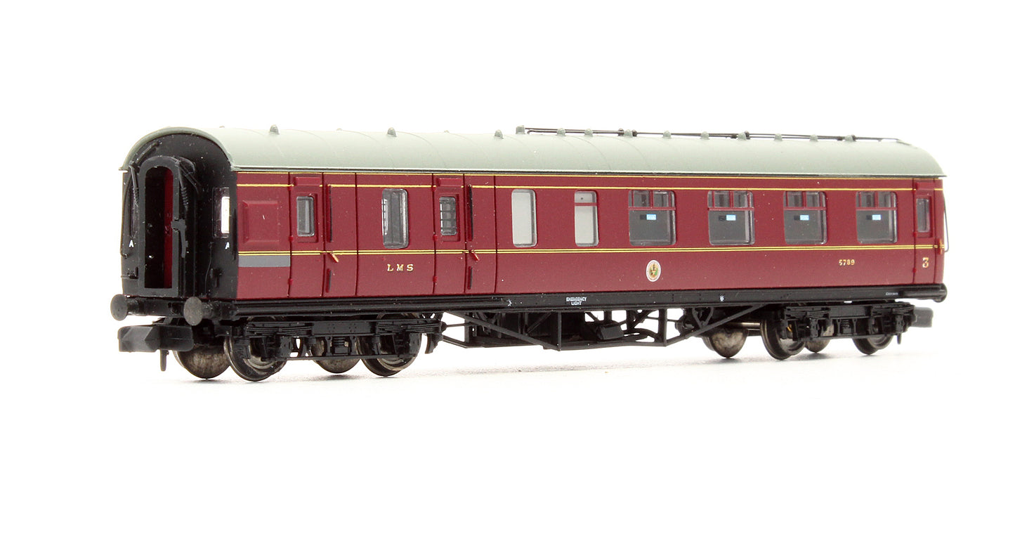 Pre-Owned Stanier Brake 3rd LMS Crimson Lake '5789'