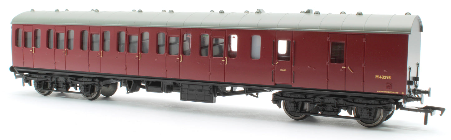 BR Mk1 57ft 'Suburban' BS Brake Second BR Crimson No.M43293