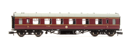 Pre-Owned 374-850B Stanier Composite Coach LMS Crimson Lake '9737'