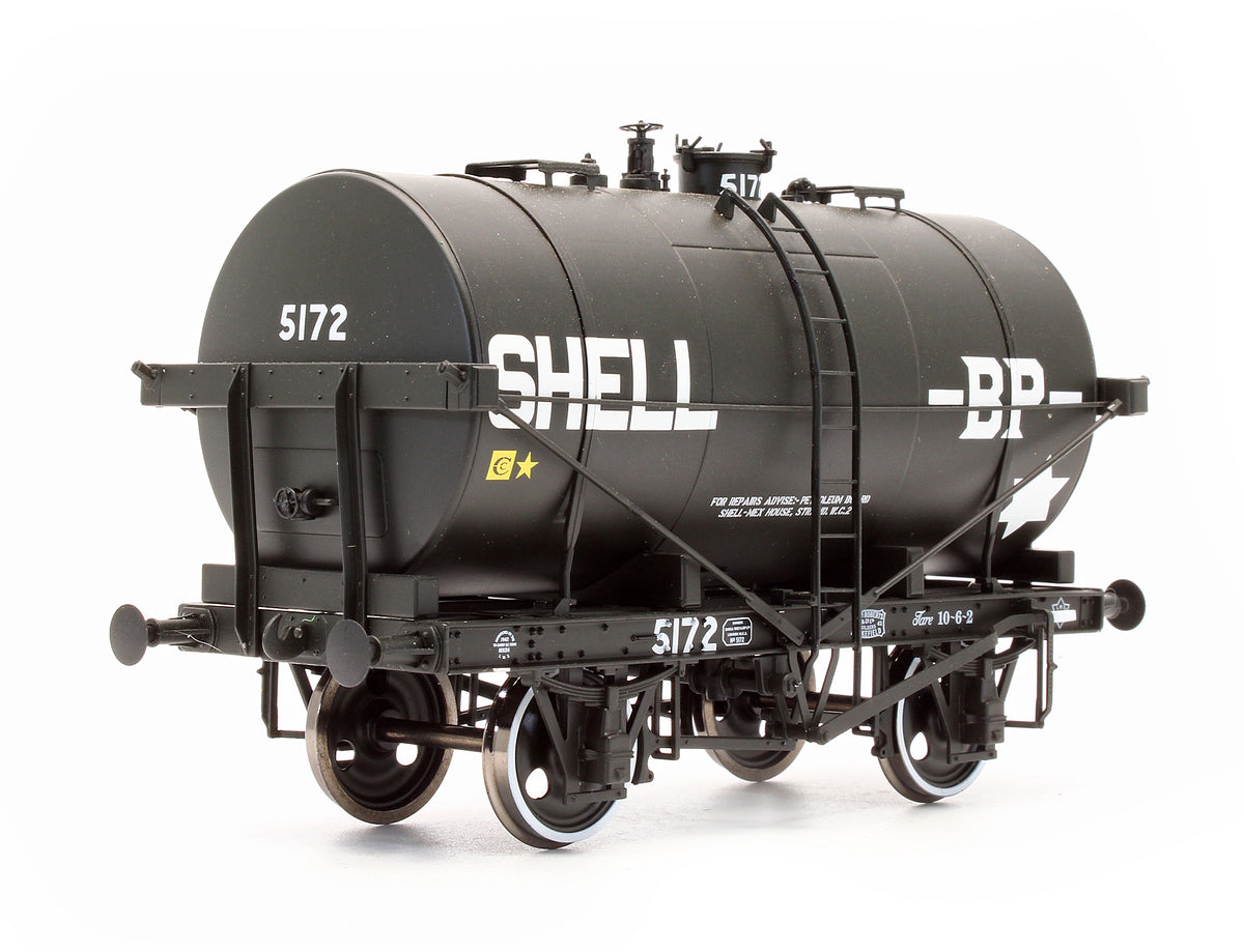 Pre-Owned 7F-059-001 14T Tank Wagon Class B Shell BP Black No.5172