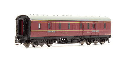 Pre-Owned 374-885 LMS 50ft Full Brake Coach Crimson Lake '31027'