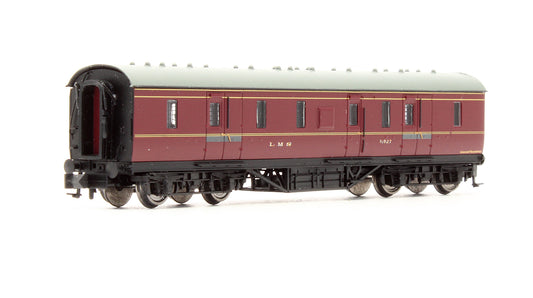 Pre-Owned 374-885 LMS 50ft Full Brake Coach Crimson Lake '31027'