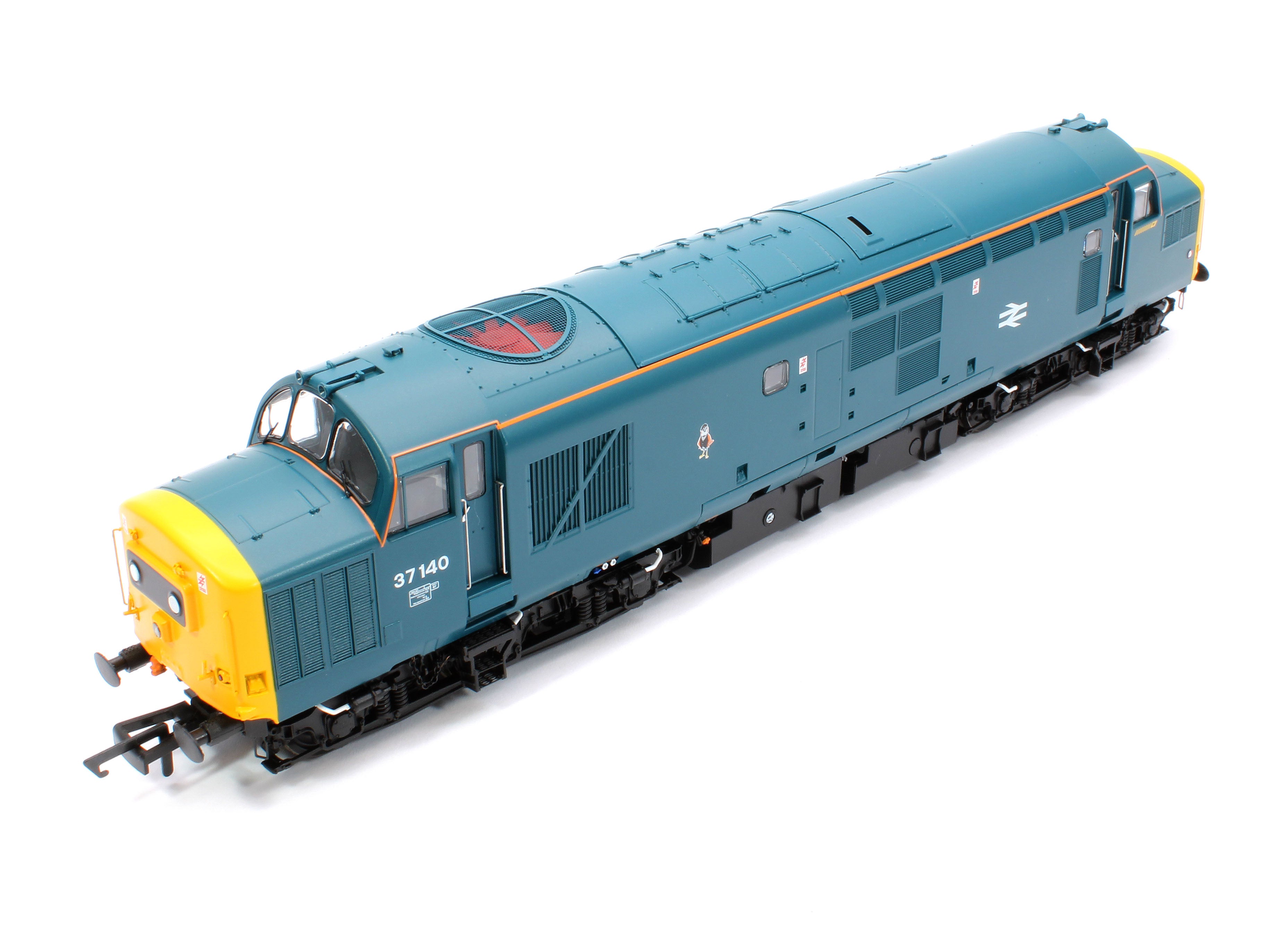 Accurascale Class 37/0 37140 BR Blue (Orange Cantrail) Diesel Locomotive -  DCC Sou – Rails of Sheffield