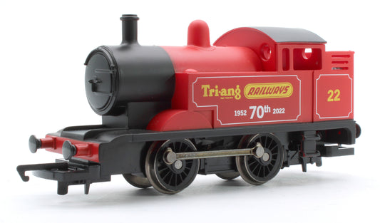 Pre-Owned RailRoad 2022 Hornby Collector Club 0-4-0 Steam Locomotive